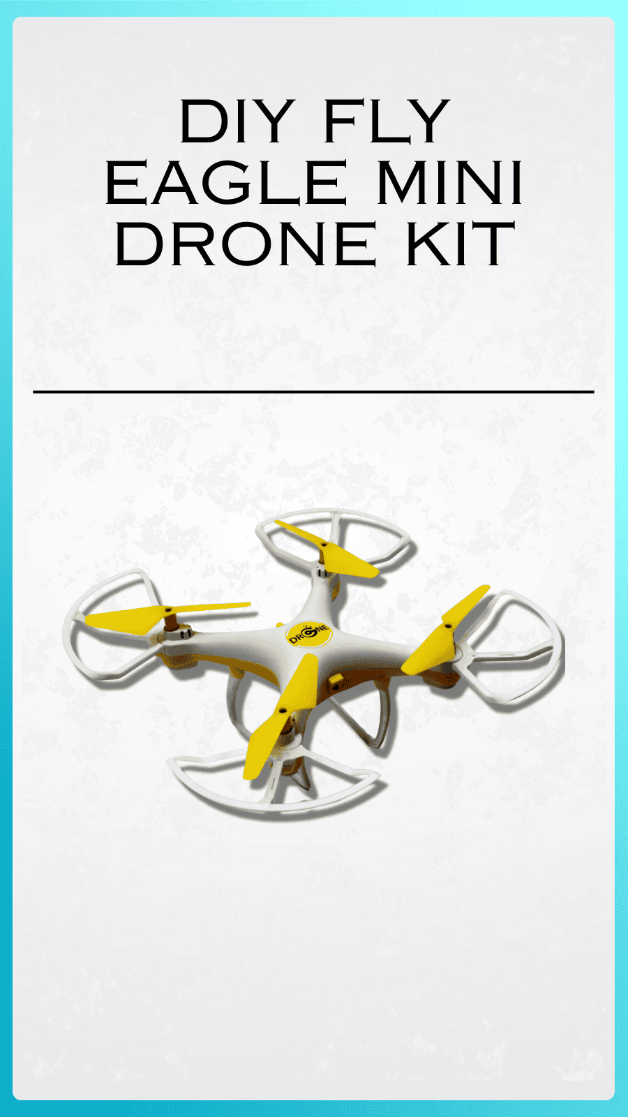 DIY Fly Eagle Mini Drone Kit